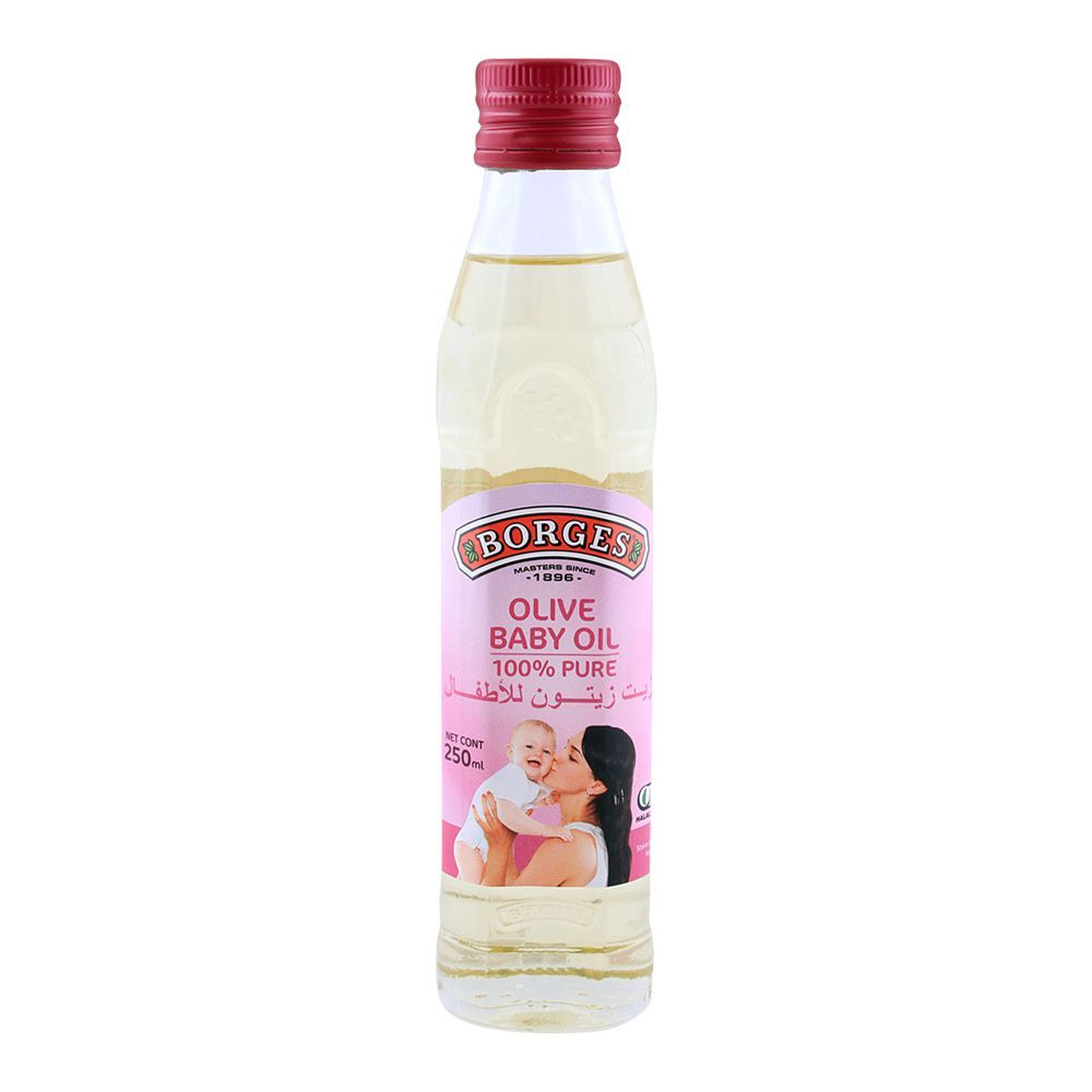 BORGES BABY OLIVE OIL BOTTLE 250ML