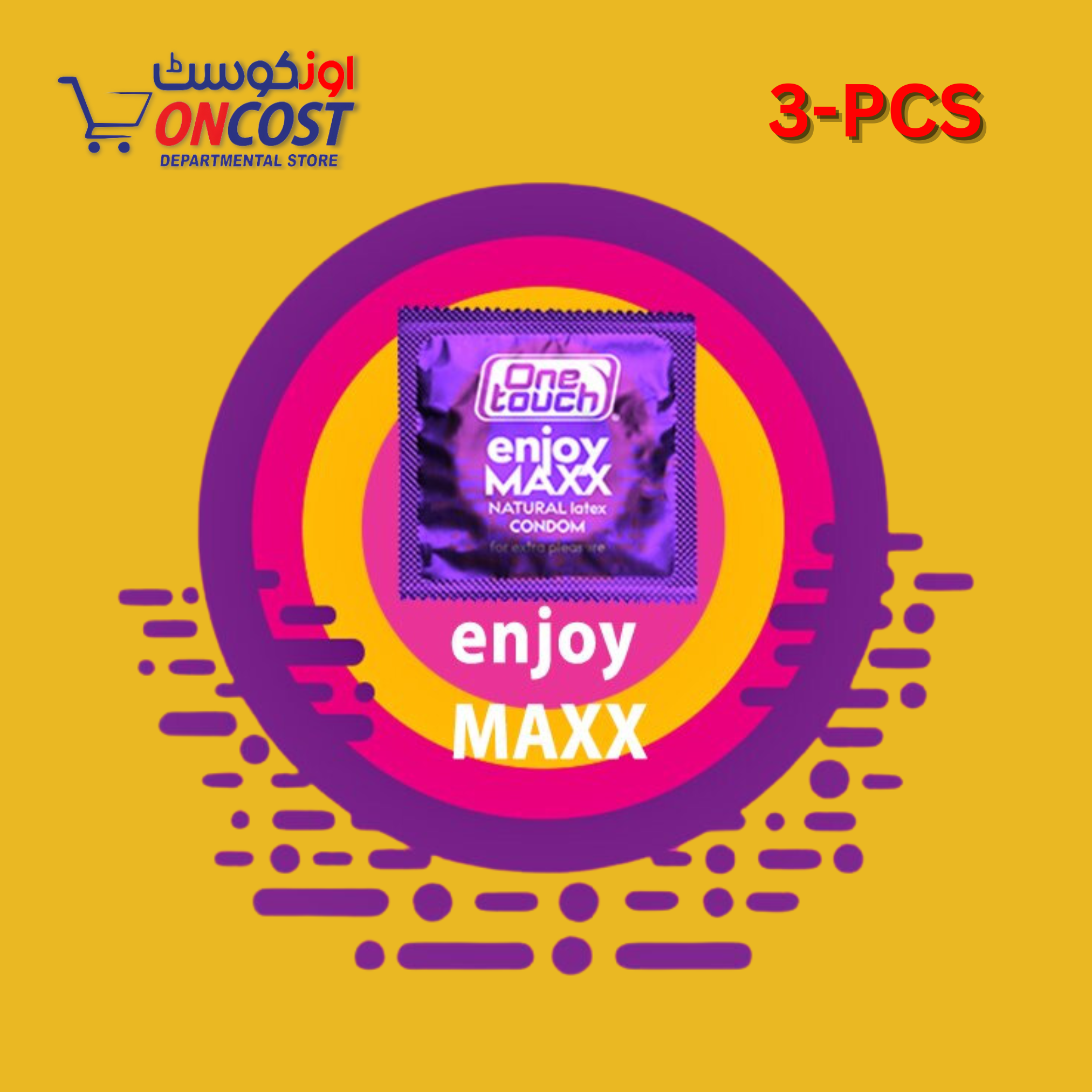 ONE TOUCH ENJOY MAX CONDOM 3PCS