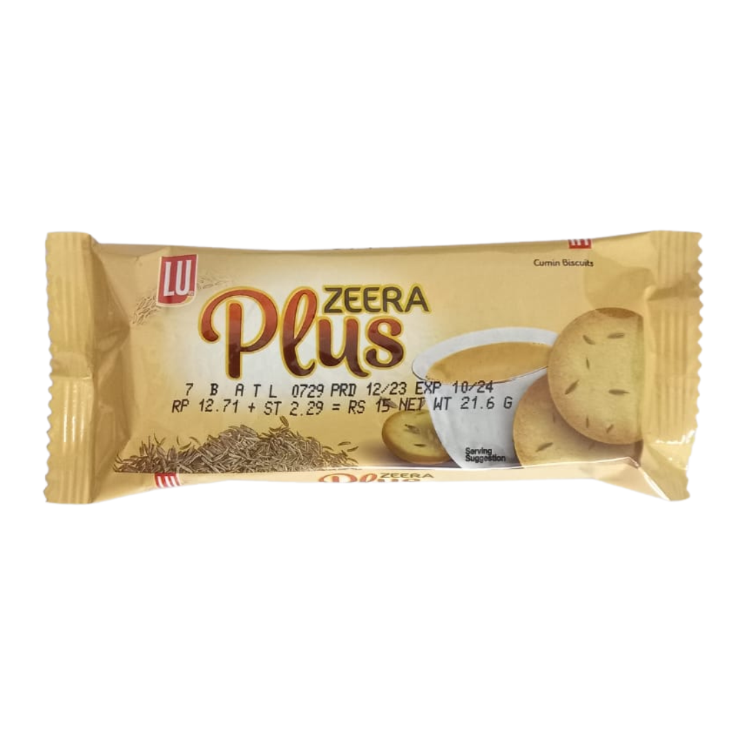 LU ZEERA PLUS BISCUIT 21.6GM