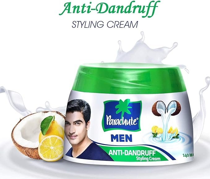 PARACHUTE GOLD MEN HAIR CREAM ANTI DANDRUFF 140ML