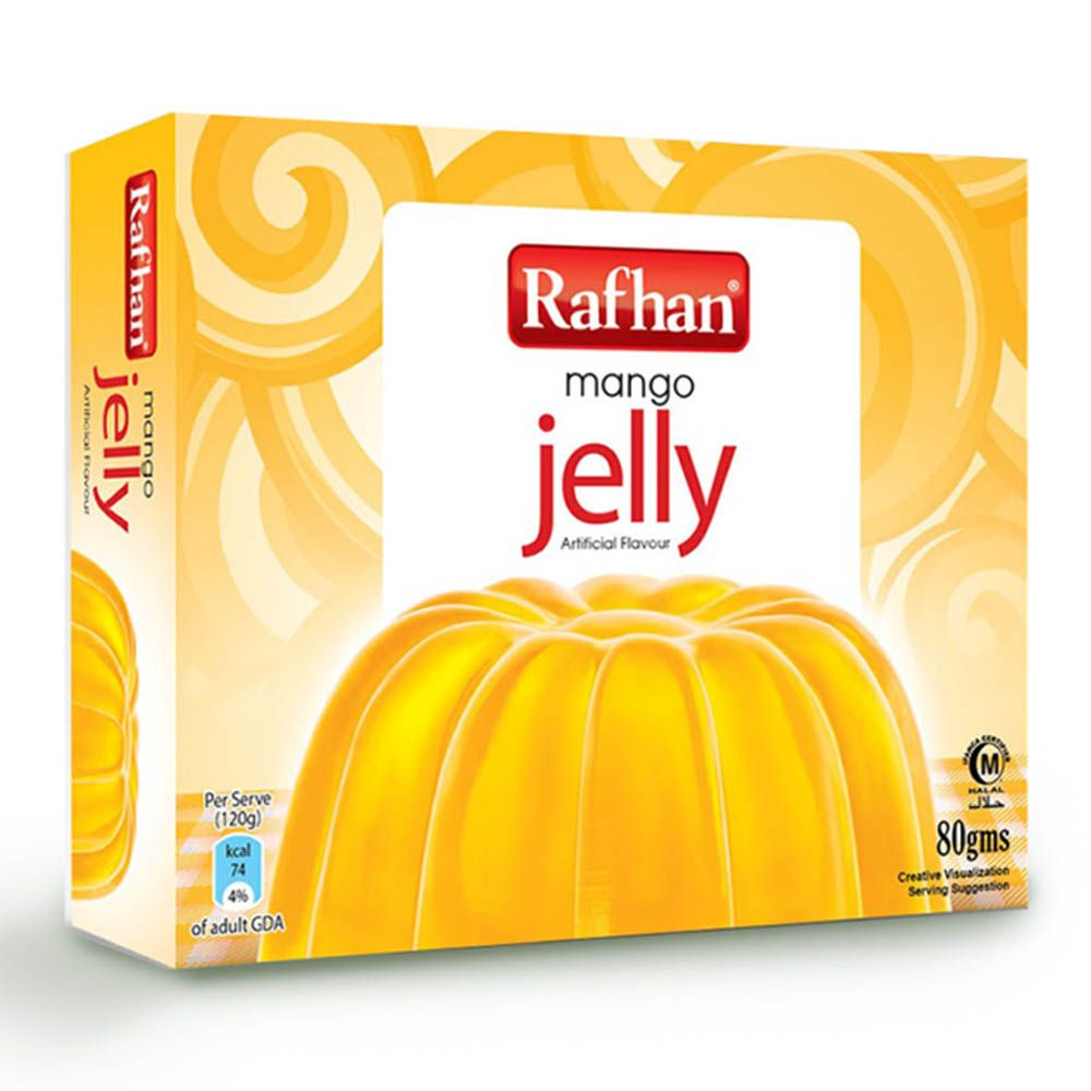 RAFHAN MANGO JELLY 80GM