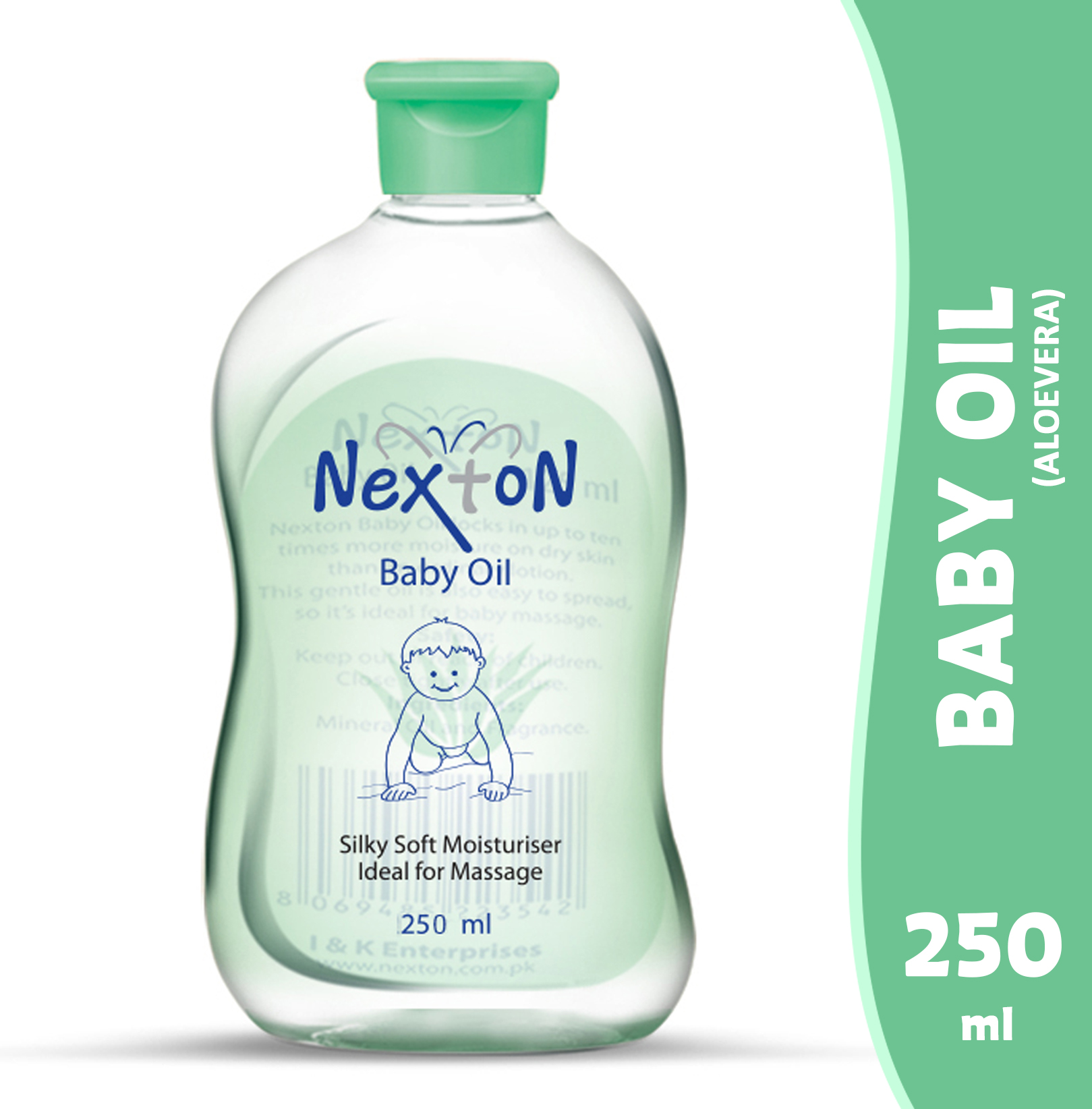 NEXTON BABY OIL ALOE VERA 250ML