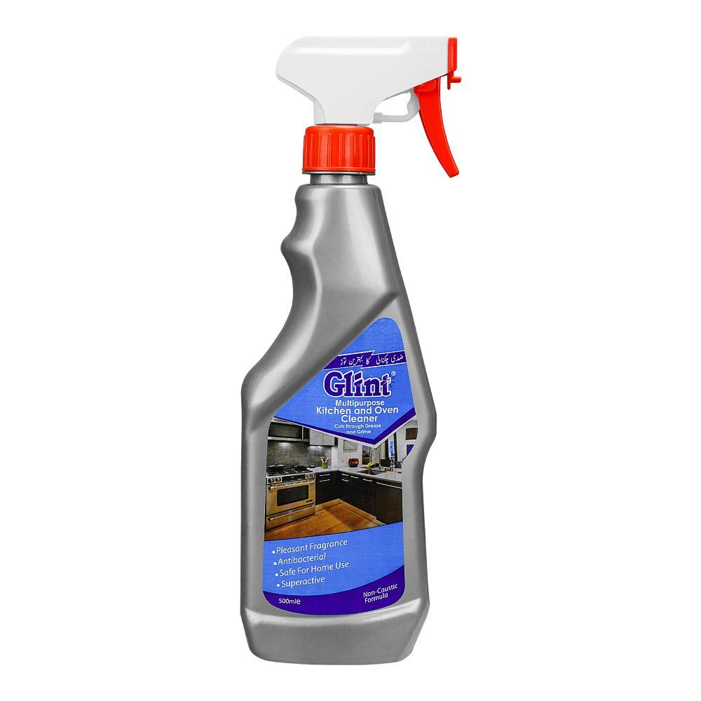 GLINT KITCHEN & OVEN CLEANER 500ML SPRAY BOTTLE