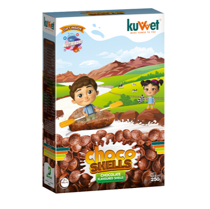 KUVVET CHOCO SHELLS 250GM