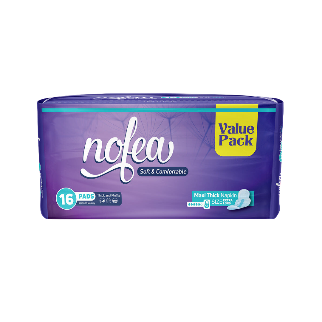 NOFEA MAXI THICK EXTRA LONG PADS 16