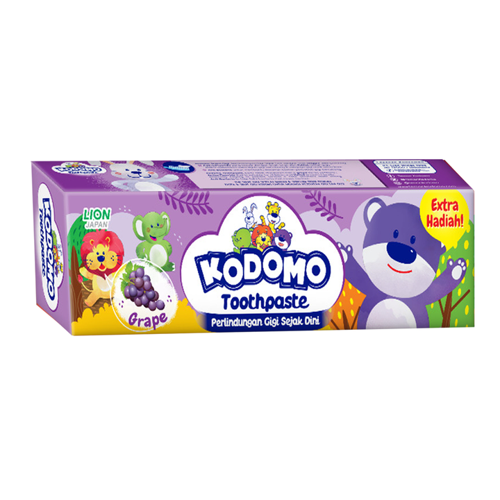 KODOMO KIDS TOOTHPASTE GRAPE 45GM