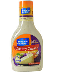 AMERICAN GARDEN CREAMY CAESAR DRESSING & DIP 267ML