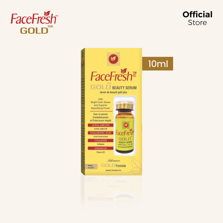 FACE FRESH GOLD BEAUTY SERUM 10ML