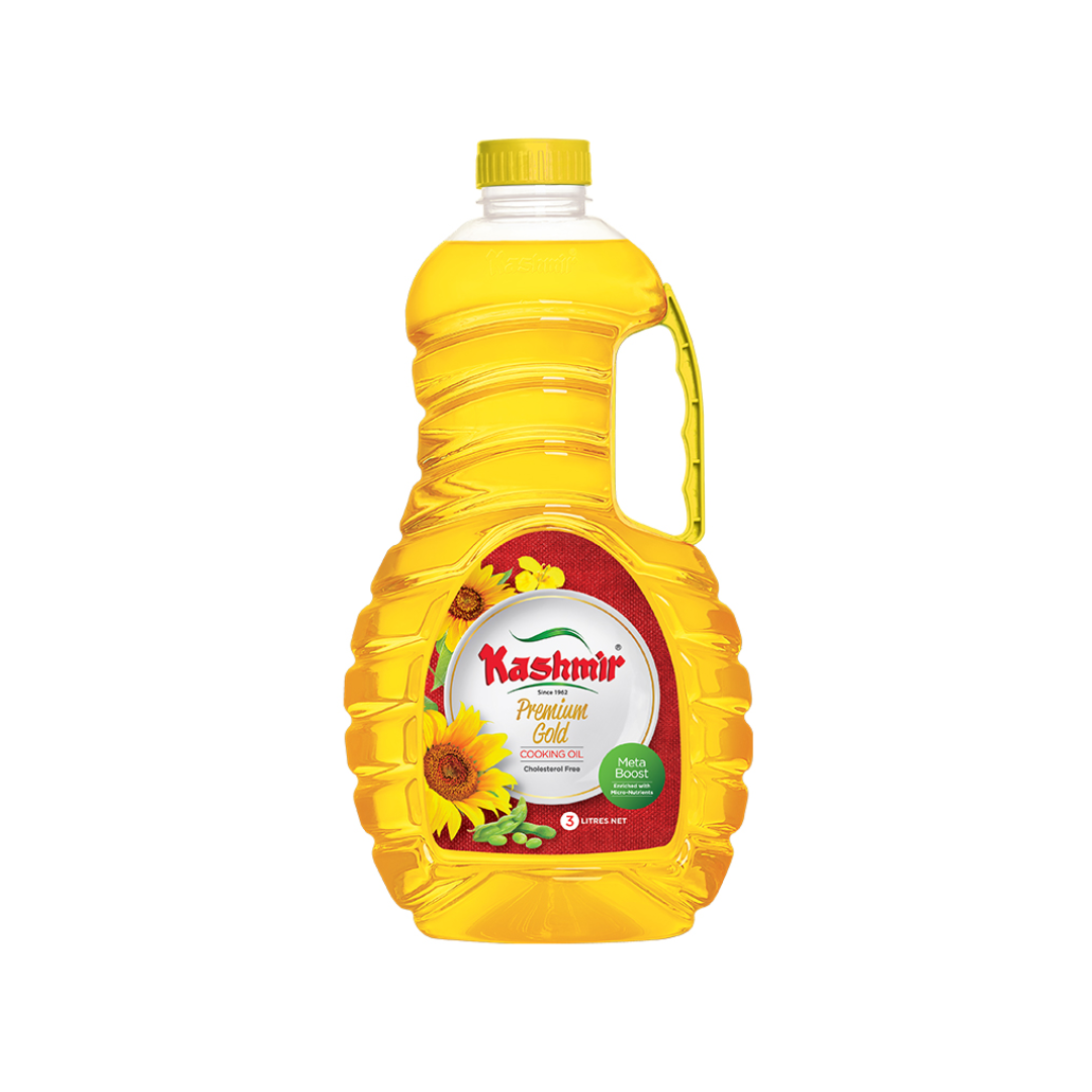 KASHMIR COOKING OIL BOTTLE 3LTR