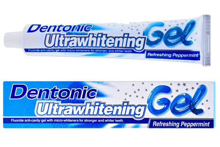 DENTONIC ULTRAWHITENING GEL REFRESHING PEPPERMINT GEL 70GM.