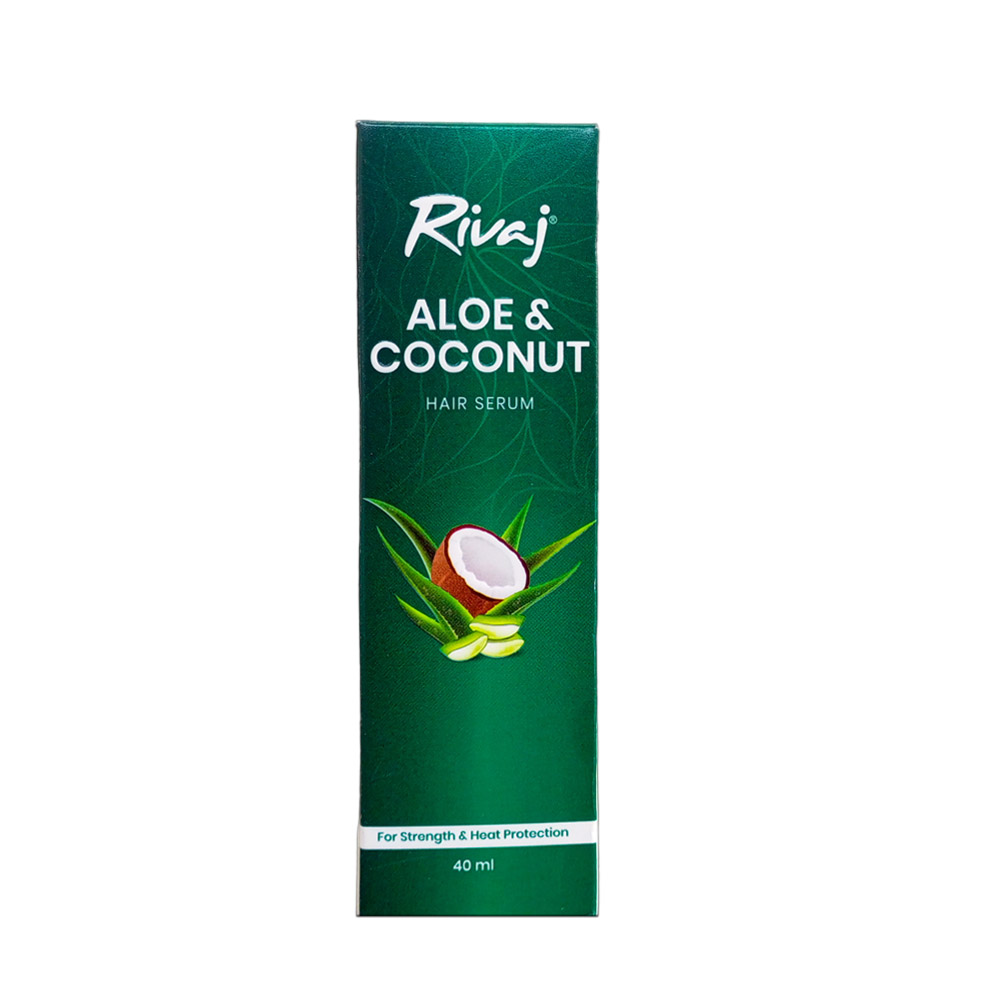 RIVAJ ALOE & COCONUT HAIR SERUM 40ML