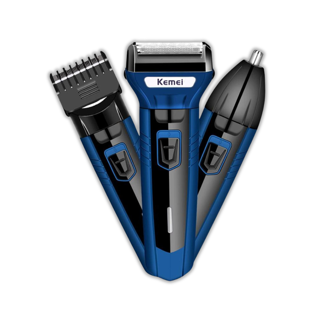 KEMEI HAIR TRIMMER ELECTRIC HAIR CLIPPERS 3IN1 KM-6330