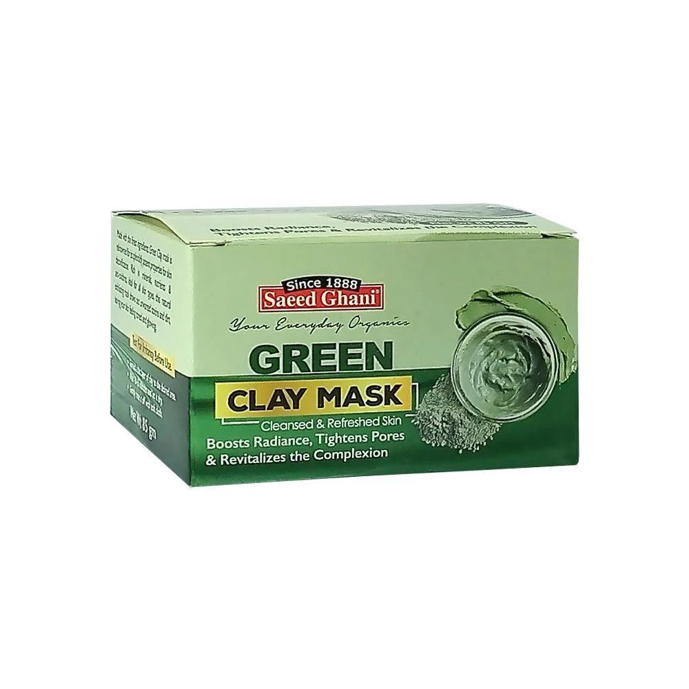 SAEED GHANI GREEN CLAY MASK 85GM