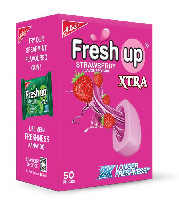 HILAL FRESH UP STRAWBERRY XTRA 2X 50PCS