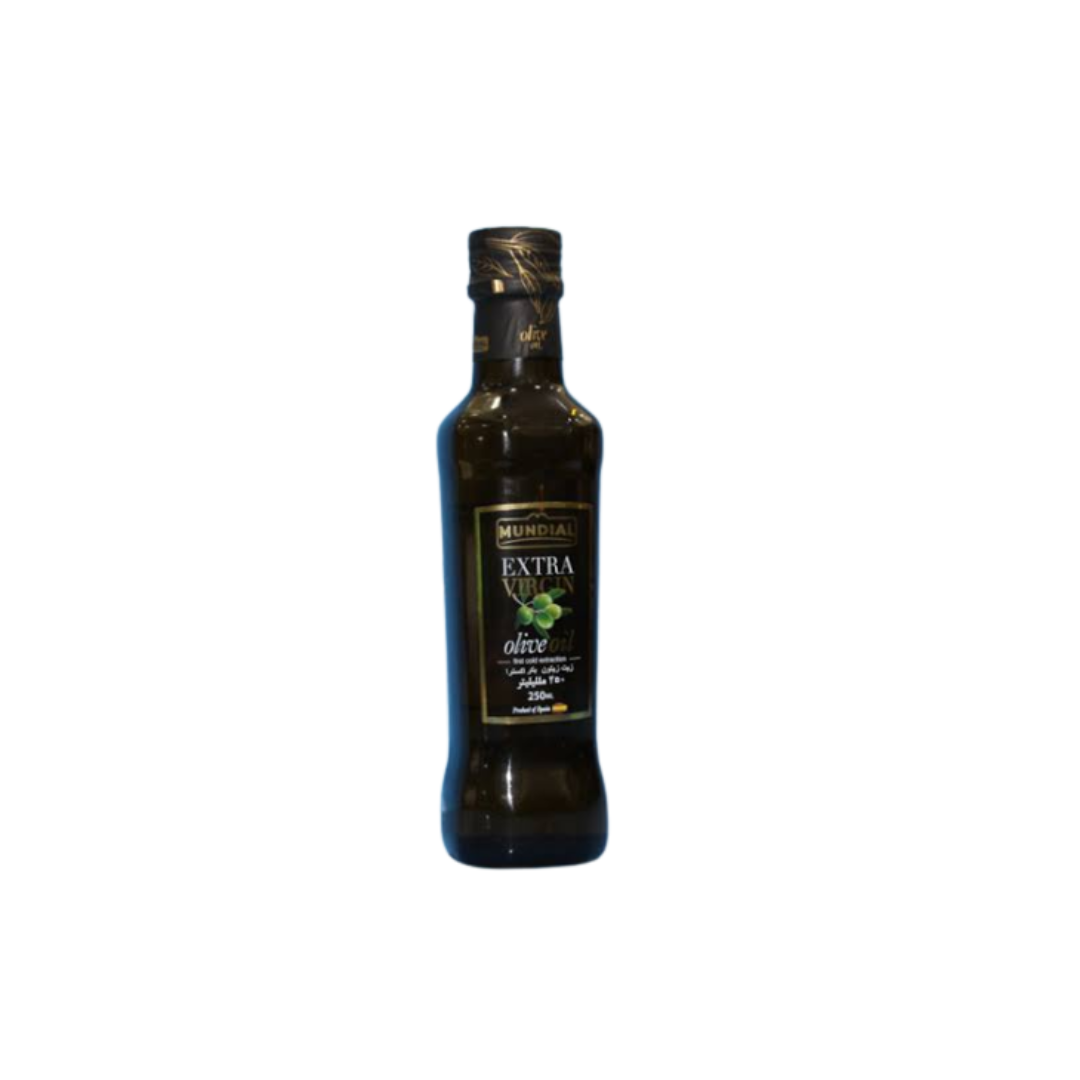 MUNDIAL EXTRA VIRGIN OLIVE OIL BOTTLE 250ML