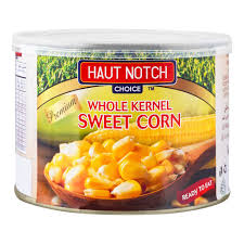 HAUT NOTCH WHOLE KERNEL SWEET CORN 450GM