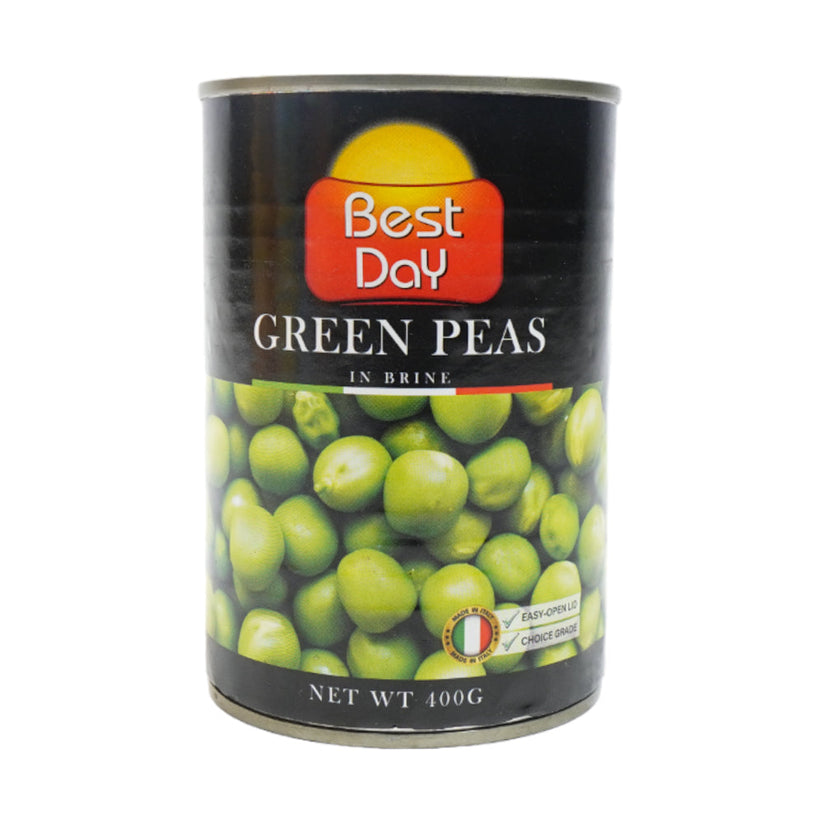 BEST DAY GREEN PEAS TIN 400GM