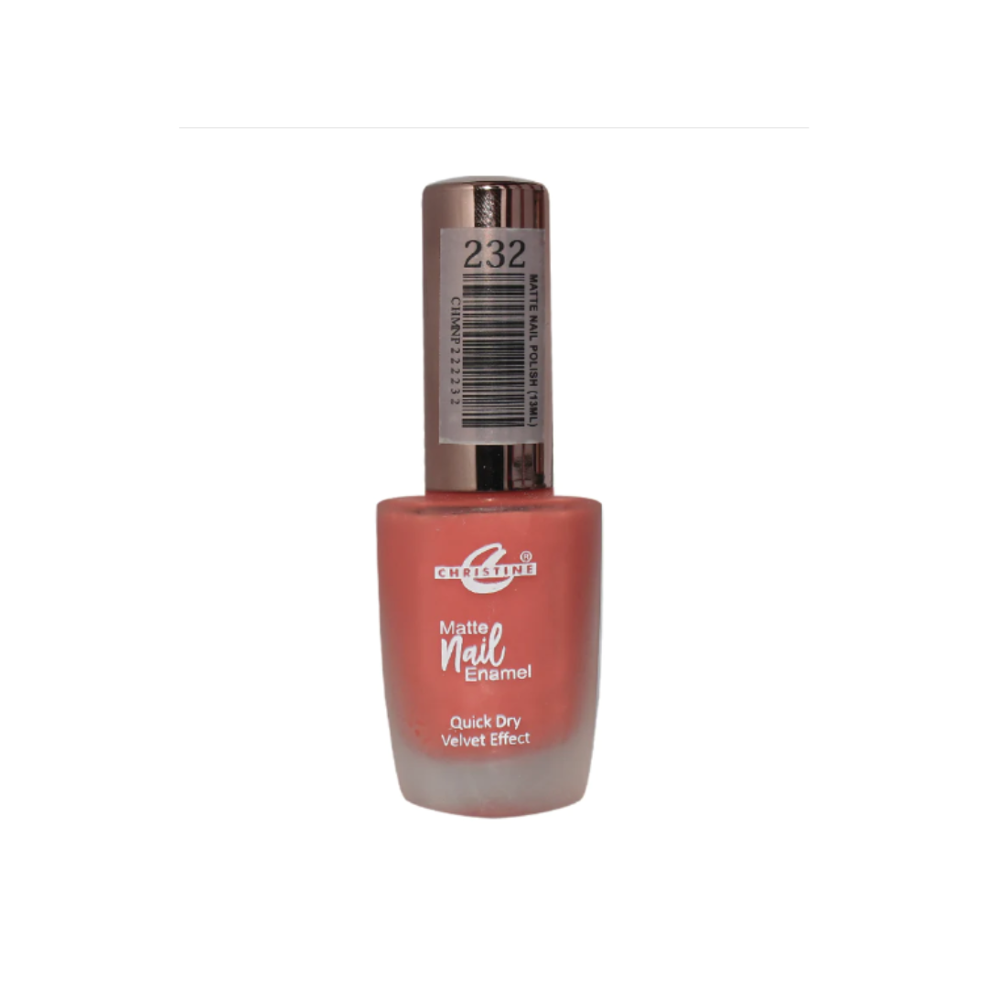 CHRISTINE MATTE NAIL PAINT 232 13ML