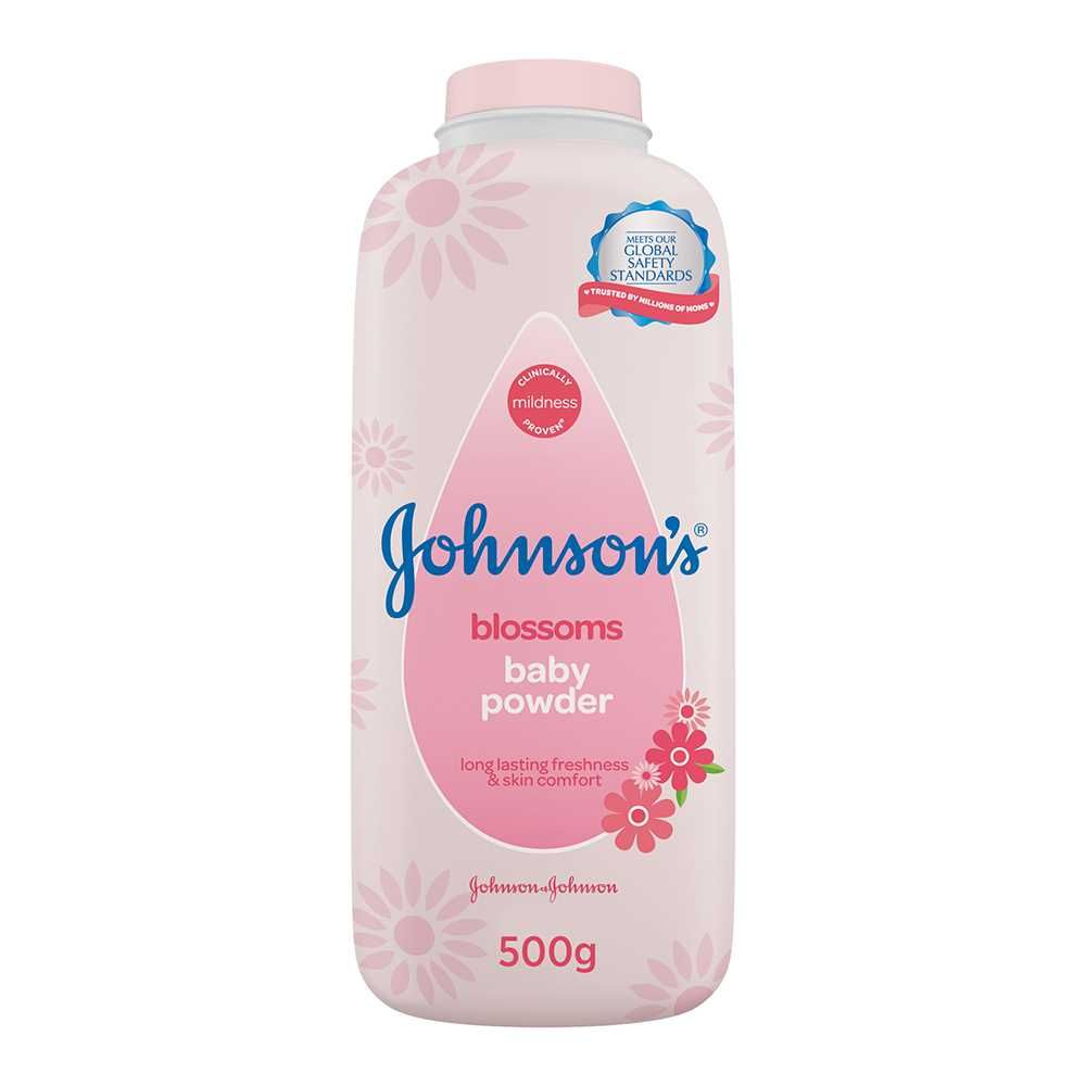 JOHNSONS BABY POWDER BLOSSOMS 500GM