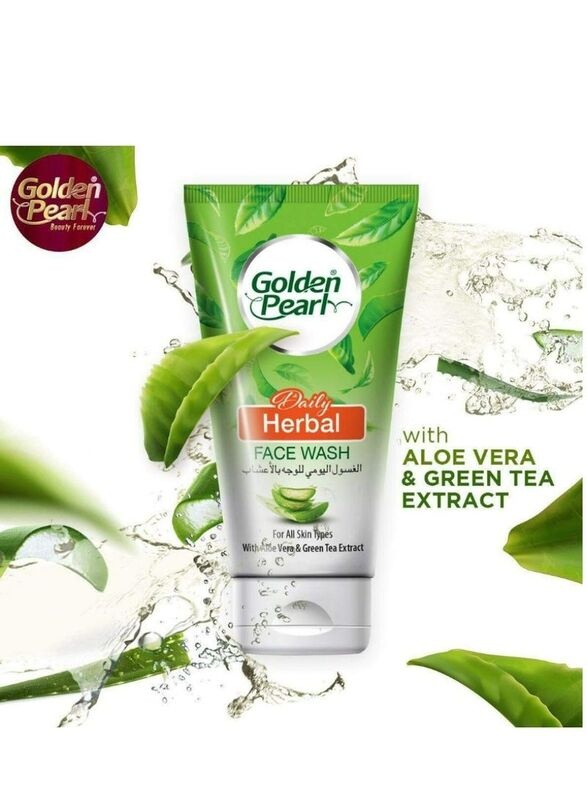 GOLDEN PEARL HERBAL FACE WASH WITH GREEN TEA 75ML