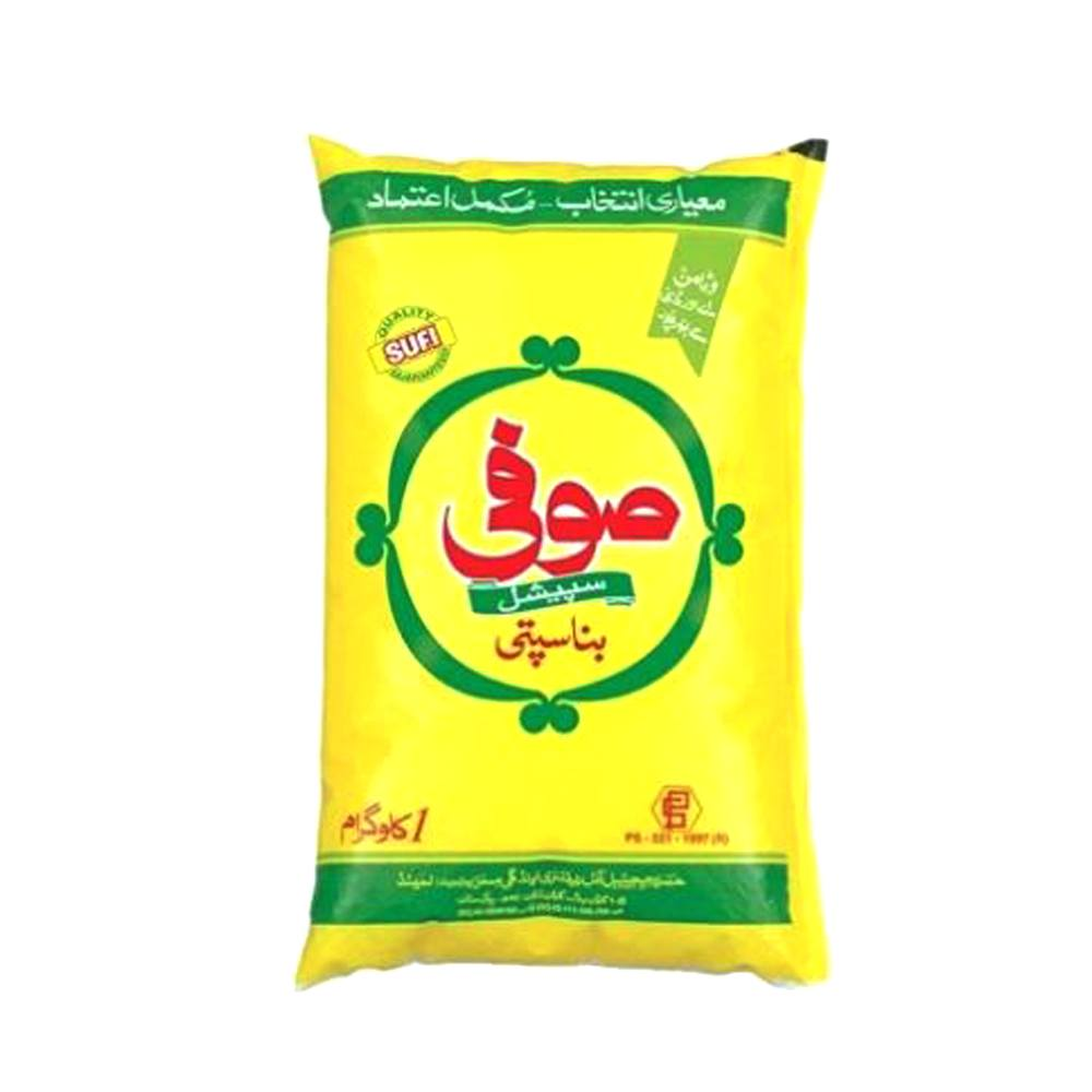 SUFI BANASPATI GHEE 1KG POUCH