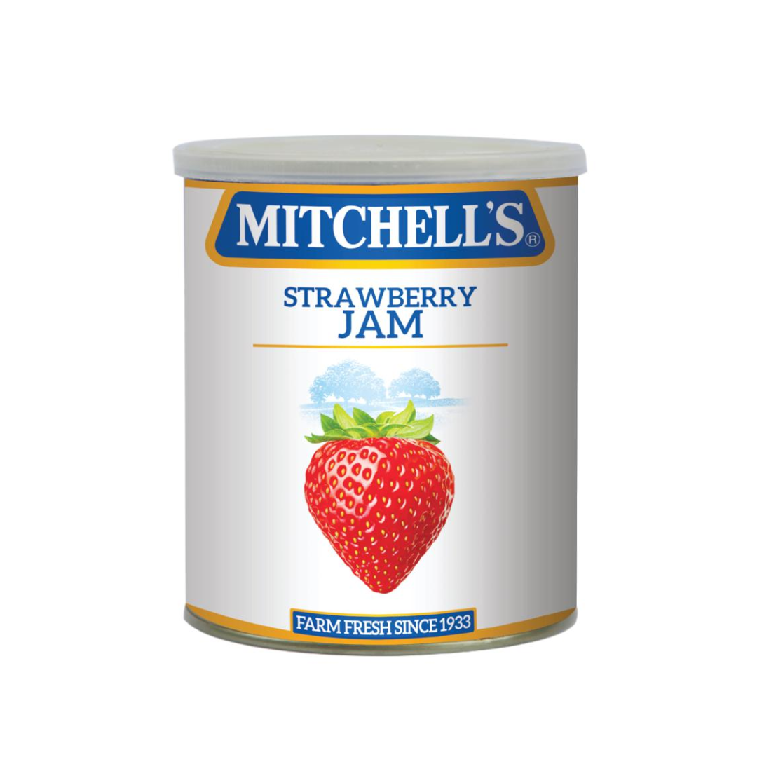 MITCHELLS STRAWBERRY JAM 1050GM