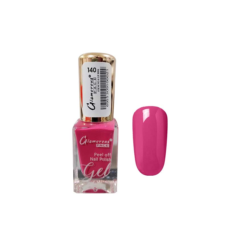 GLAMOROUS FACE PEEL OFF NAIL POLISH GEL 140