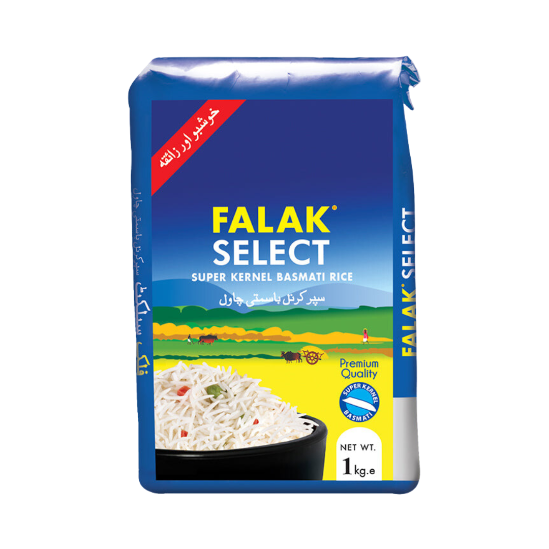 FALAK SELECT SUPER KERNEL BASMATI RICE 1KG