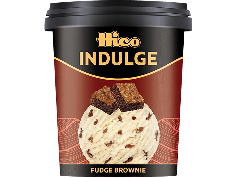 HICO INDULGE FUDGE BROWNIE 500ML