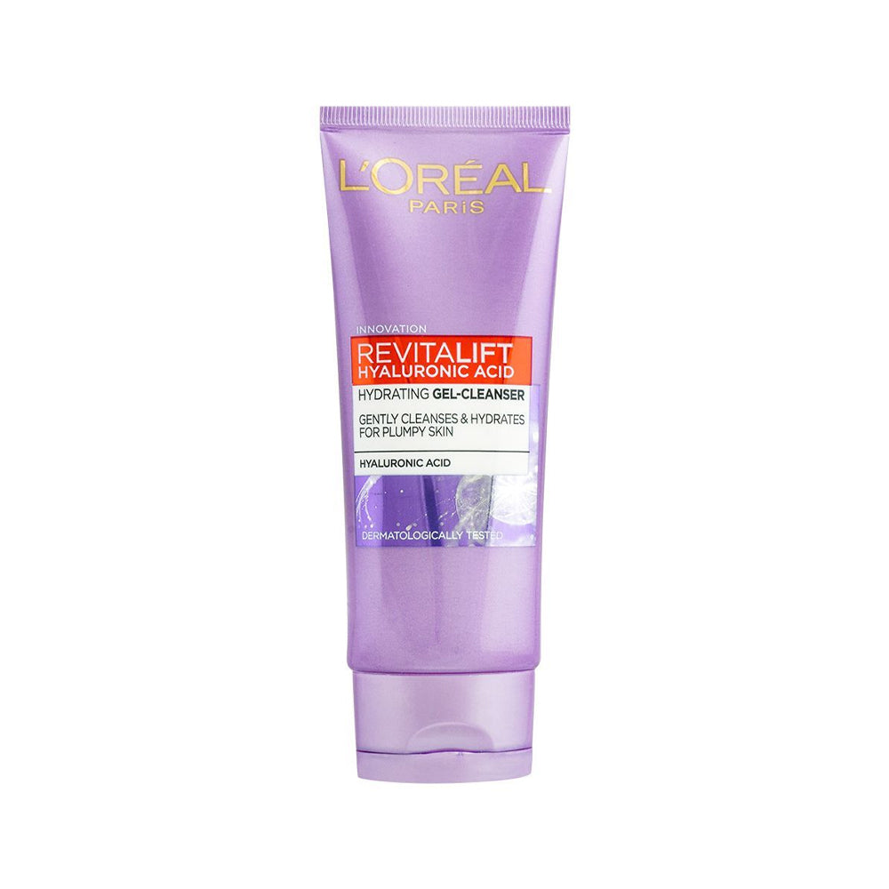 LOREAL REVITALIFT HYALURONIC ACID GEL CLEANSER 100ML