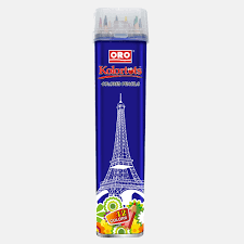 ORO COLOR PENCIL 12LARGE JAR