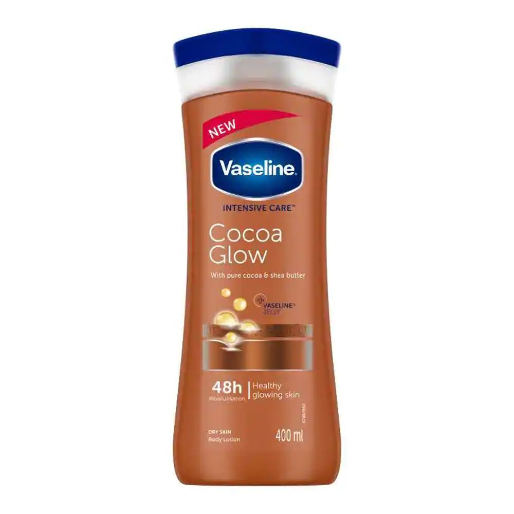 VASELINE INTENSIVE CARE COCOA GLOW BODY LOTION 400ML