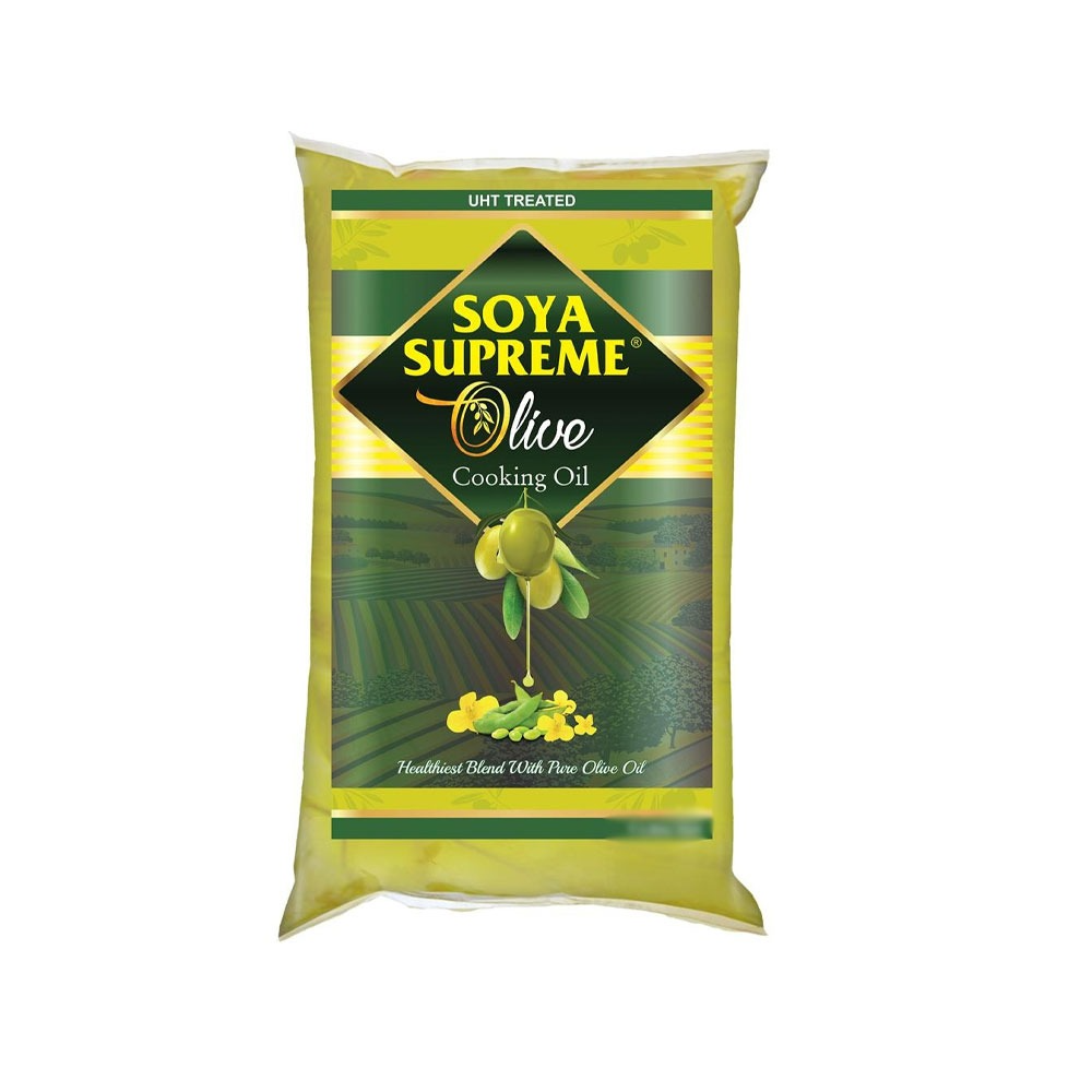 SOYA SUPREME OLIVE COOKING OIL 1LTR