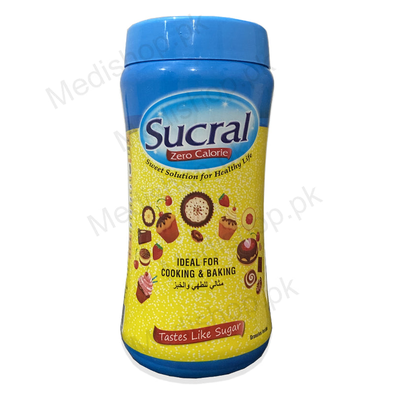 SUCRAL ZERO CALORIE SWEETNER FOR COOK & BAKING 100GM