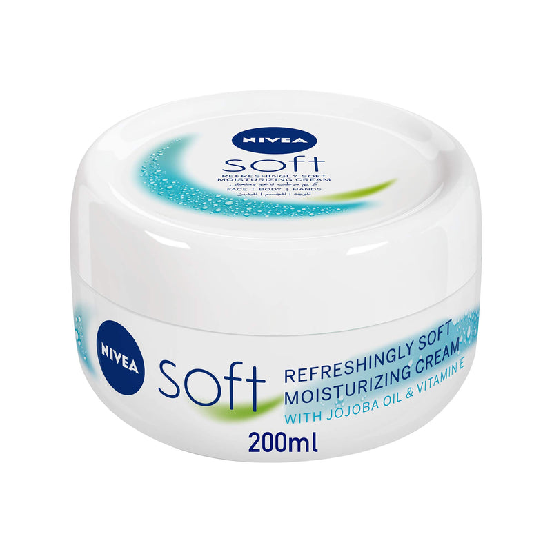 NIVEA SOFT MOISTURIZING CREAM 200ML