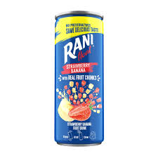 RANI FLOAT STRAWBERRY BANANA CAN 240ML