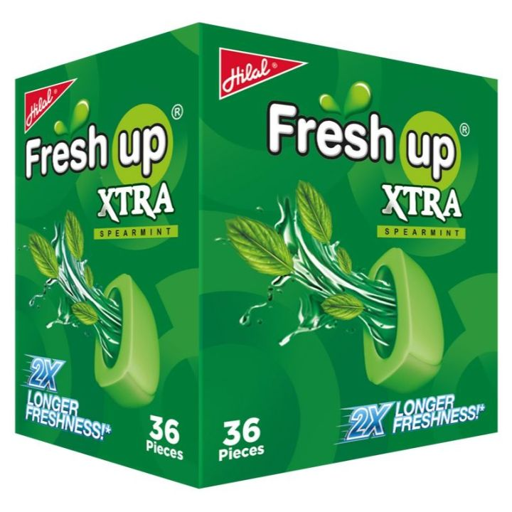 HILAL FRESH UP SPEARMINT XTRA 50 PCS