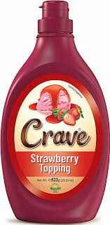 YOUNGS CRAVE STRAWBERRY TOPPING 300GM