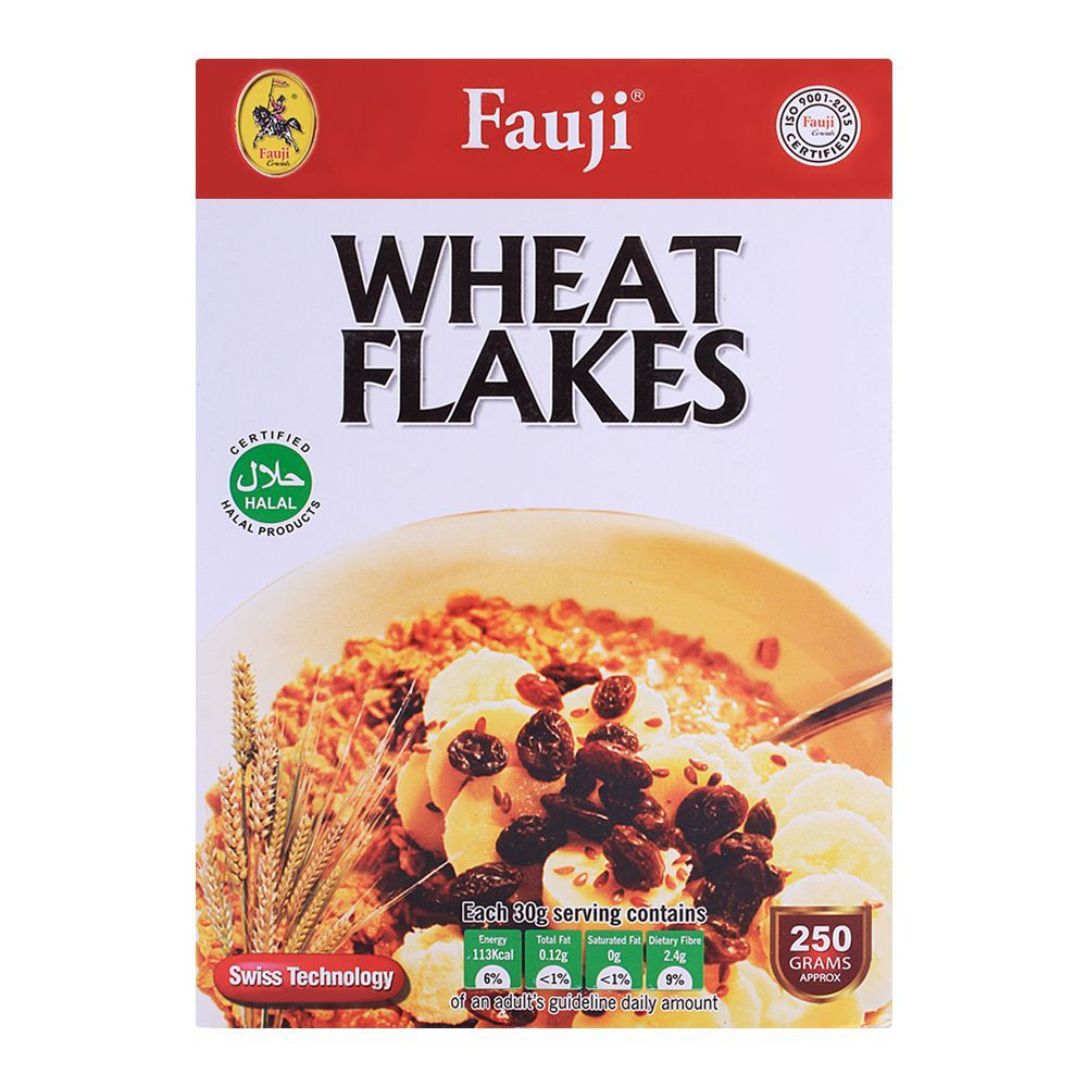 FAUJI WHEAT FLAKES 250GM