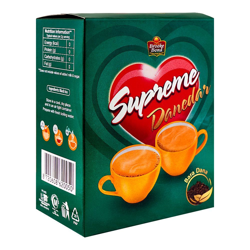 BROOKE BOND SUPREME DANEDAR TEA 160GM