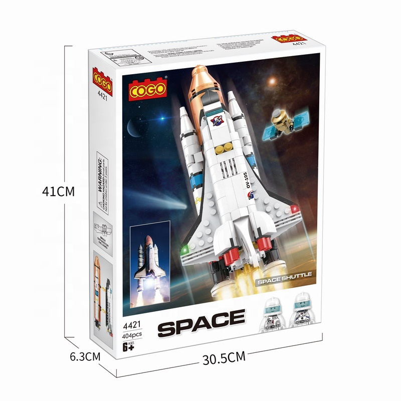 COGO BLOCKS SPACE SHUTTLE 176PCS 3IN1 4421