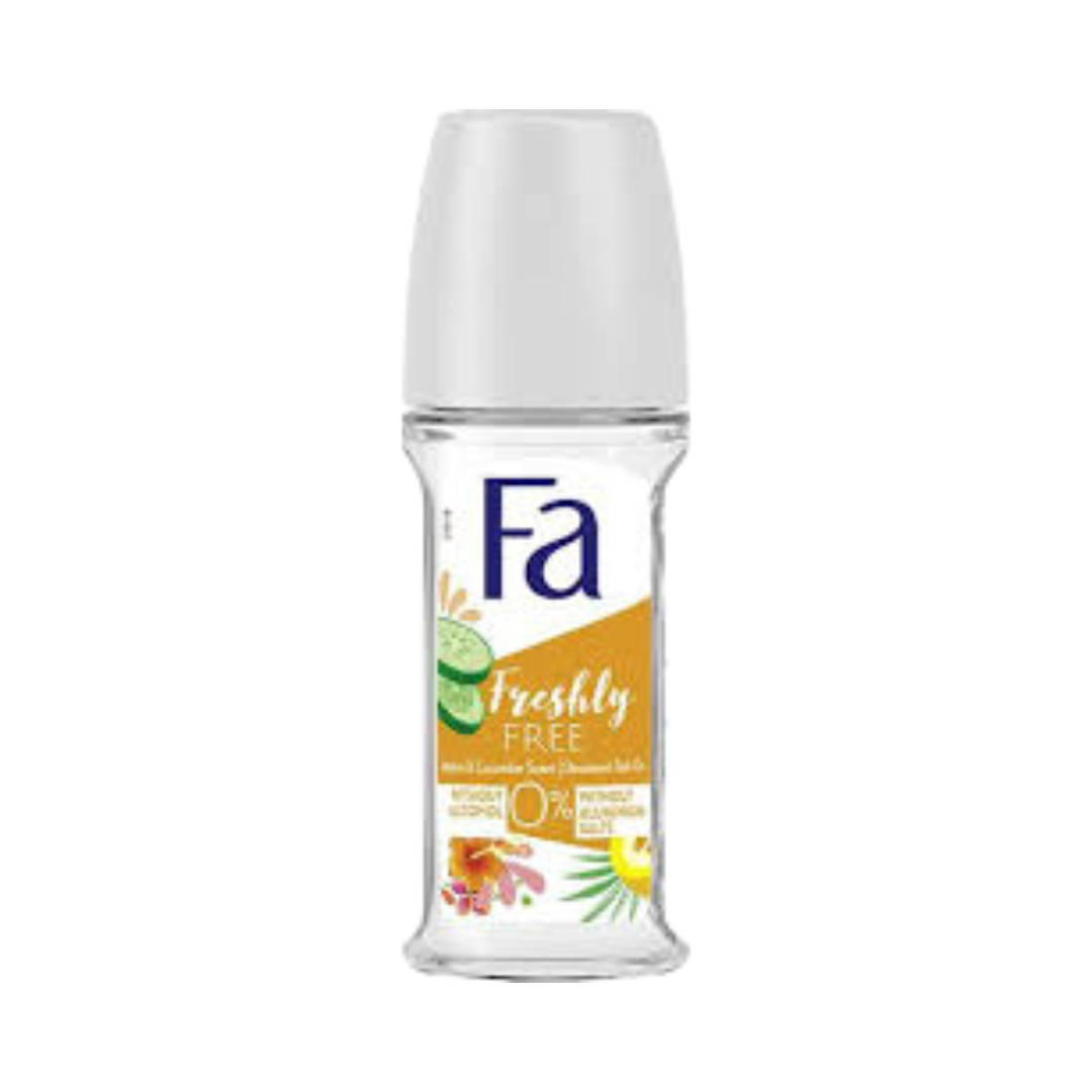 FA FRESHLY FREE ROLL ON 50ML