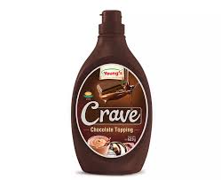 YOUNGS CRAVE CHOCOLATE TOPPING 623GM