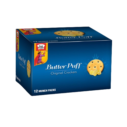 PEEK FREANS BUTTER PUFF ORIGINAL CRACKERS 12PCS BOX