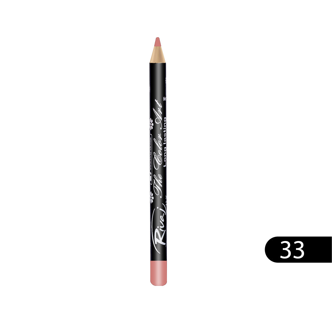 RIVAJ THE COLOR ART WATERPROOF LIP & EYE PENCIL 33 LIGHT CORAL