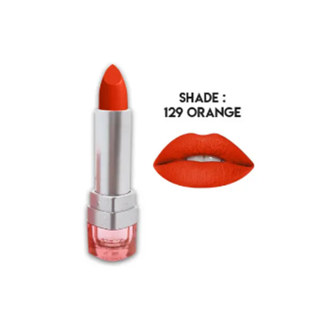 GLAMOROUS FACE LIPSTICK SHADE 129 ORANGE