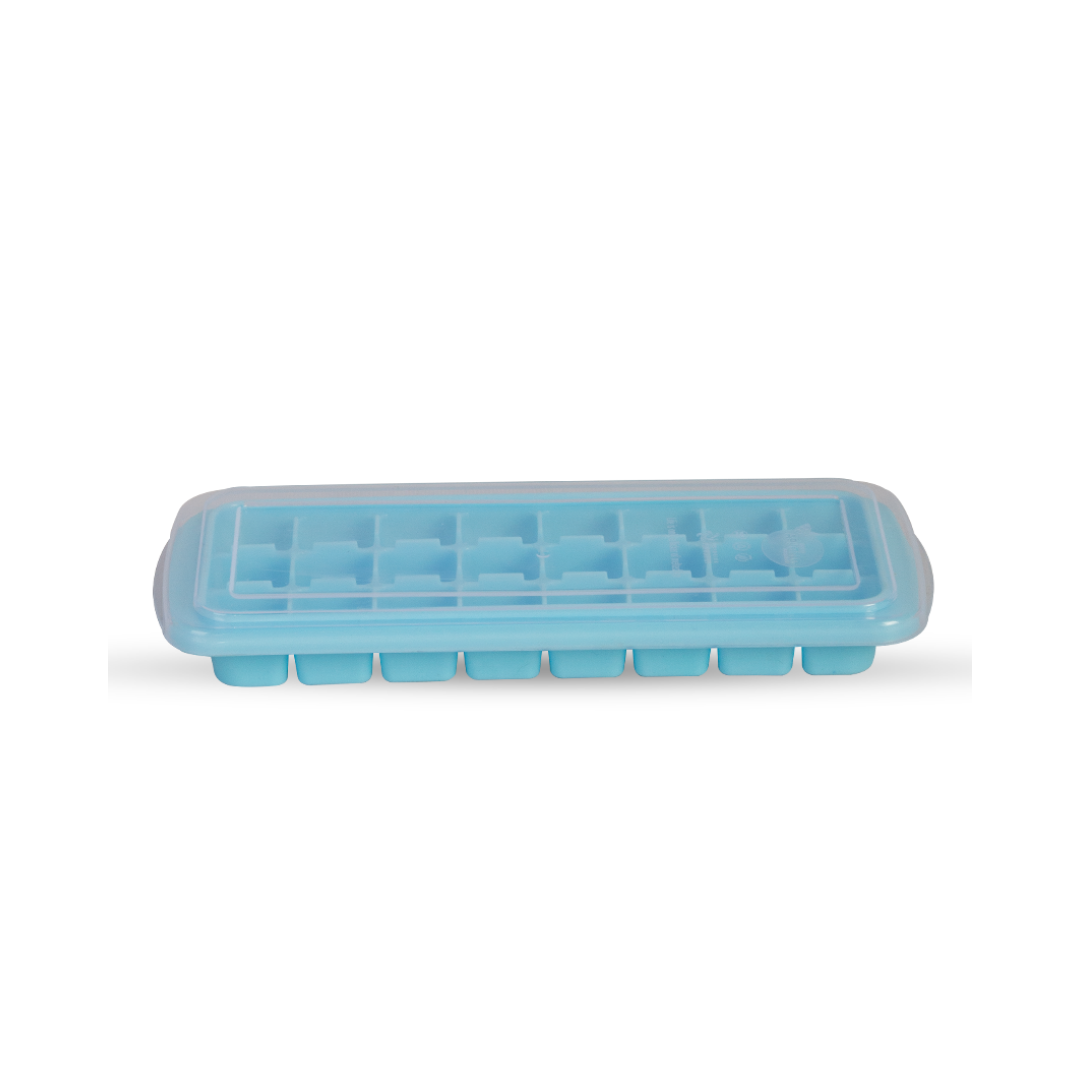 APPOLLO 24-GRID BUBBLE ICE CUBE PLASTIC TRAY WITH LID