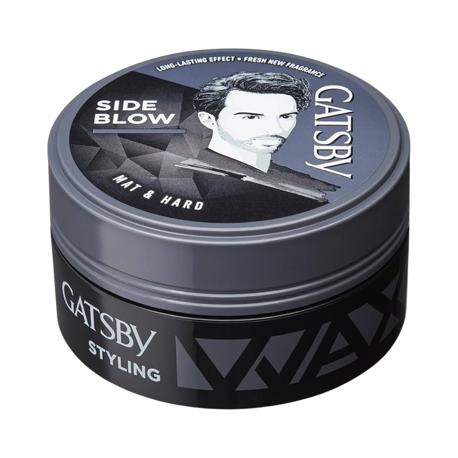 GATSBY HAIR WAX SIDE BLOW MAT & HARD 75GM