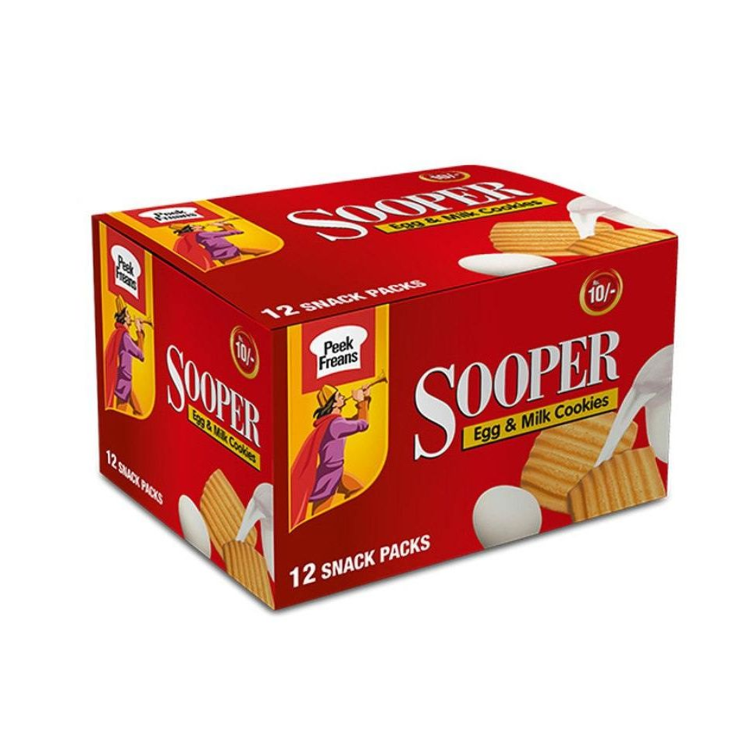 PEEK FREANS SOOPER ORIGINAL BISCUIT 54GM 12PCS BOX