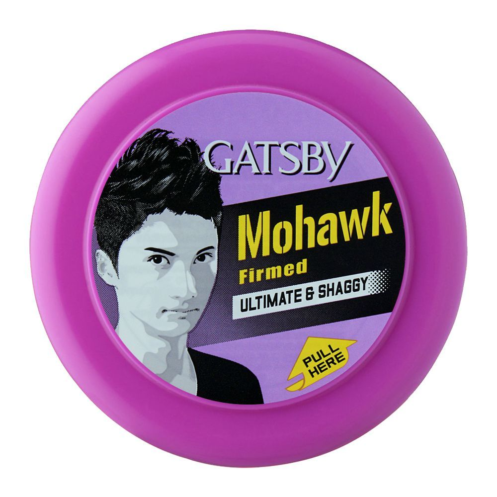 GATSBY HAIR WAX MOHAWK FIRMED ULTIMATE & SHAGGY 75GM